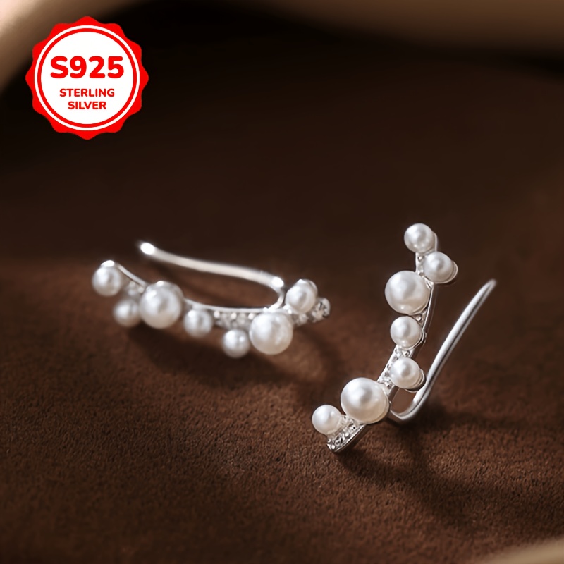 Women's 925 Silver Hypoallergenic Ear Hooks — Valentine's Gift